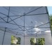 GAZEBO TENDA Pieghevole 6x3 BIANCO Pvc - COMPLETA LATERALI E BORSONE